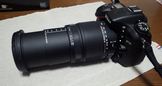カメラ】一眼レフ用レンズ「SIGMA 18-250mm F3.5-6.3 DC OS HSM」を購入